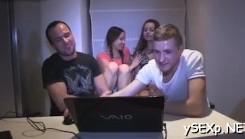 Короткая сцена из русского порно фильма снятого за рубежом